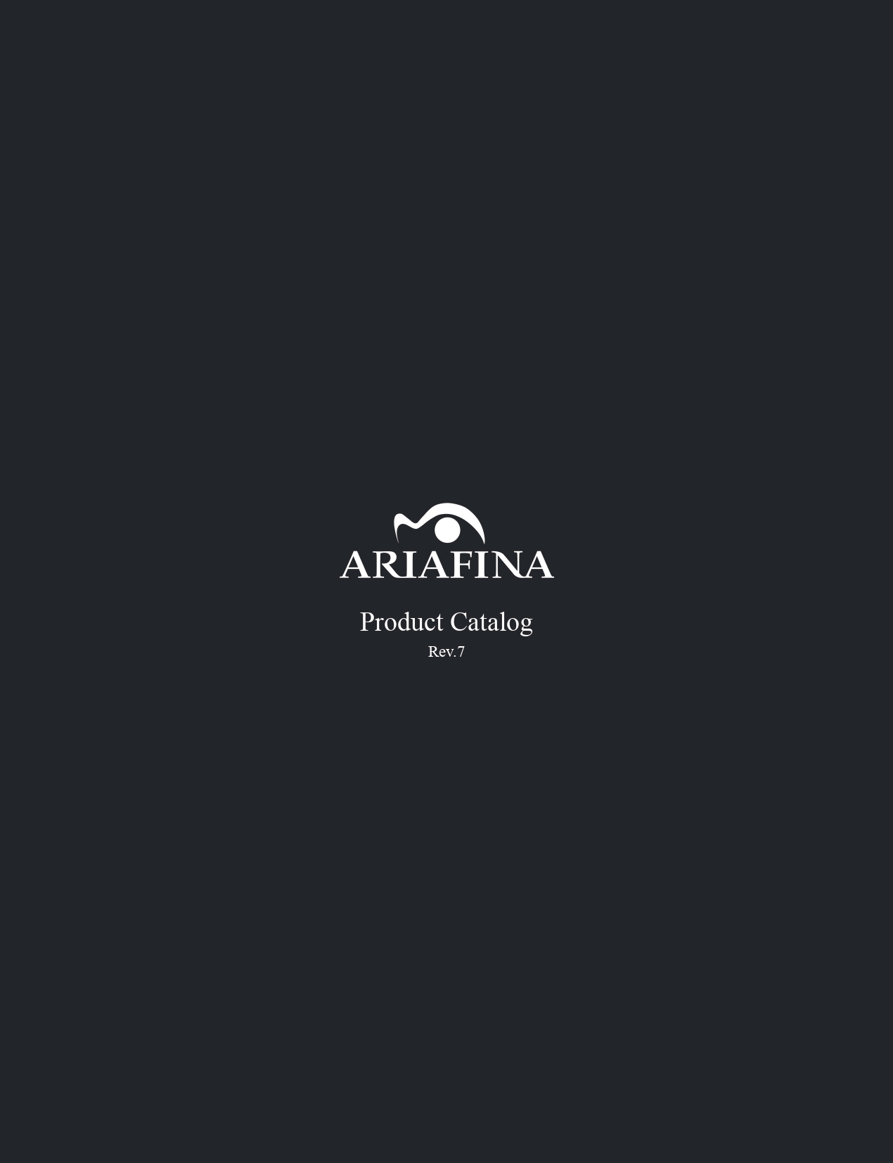 カタログ | ARIAFINA カタログ | ARIAFINA